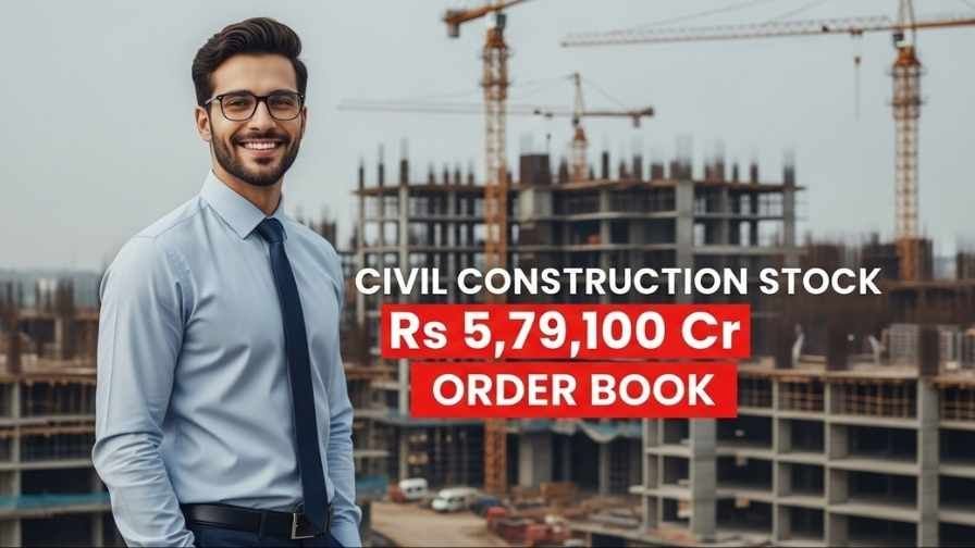 Civil Construction Stock Has 579100Cr Order Book