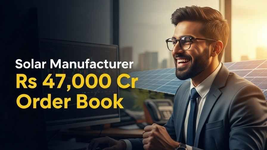 Leave IREDA This Solar Stock Has 47k Cr Order Book