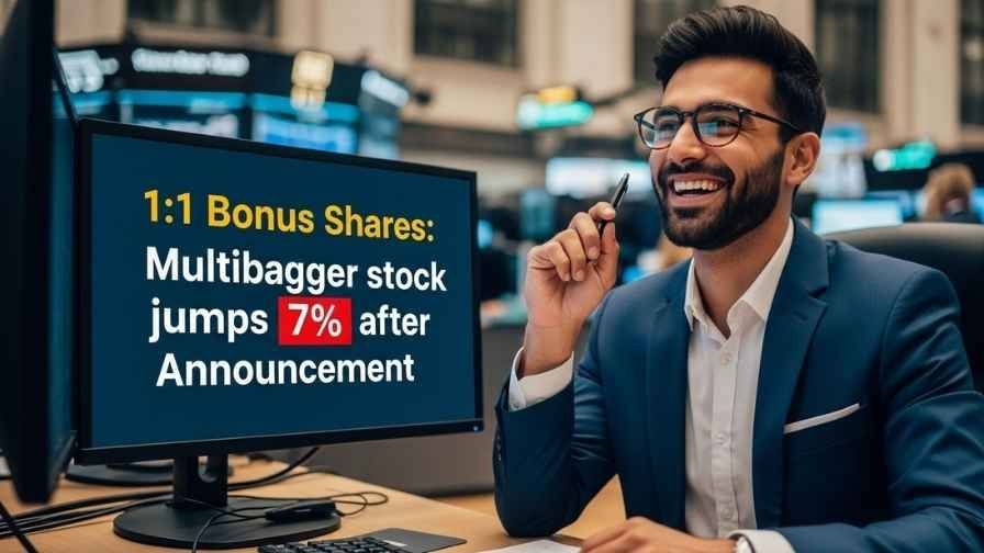 7 Percent Jump Multibagger Stock 11 Bonus Share