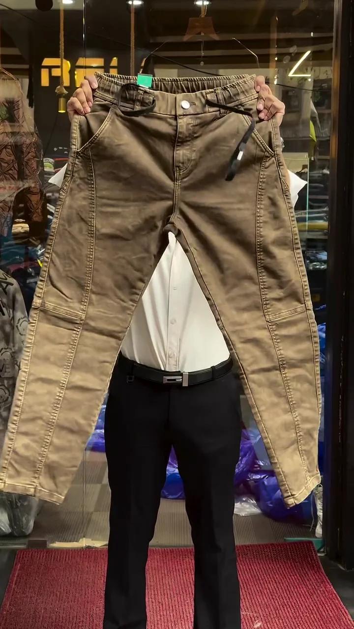 Men’s Slim-Fit Stretch Casual Pants - Image 3