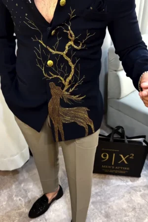 Men’s Modern Tailored Party Shirt