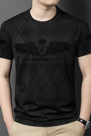 Mens Crest Casual T-Shirt