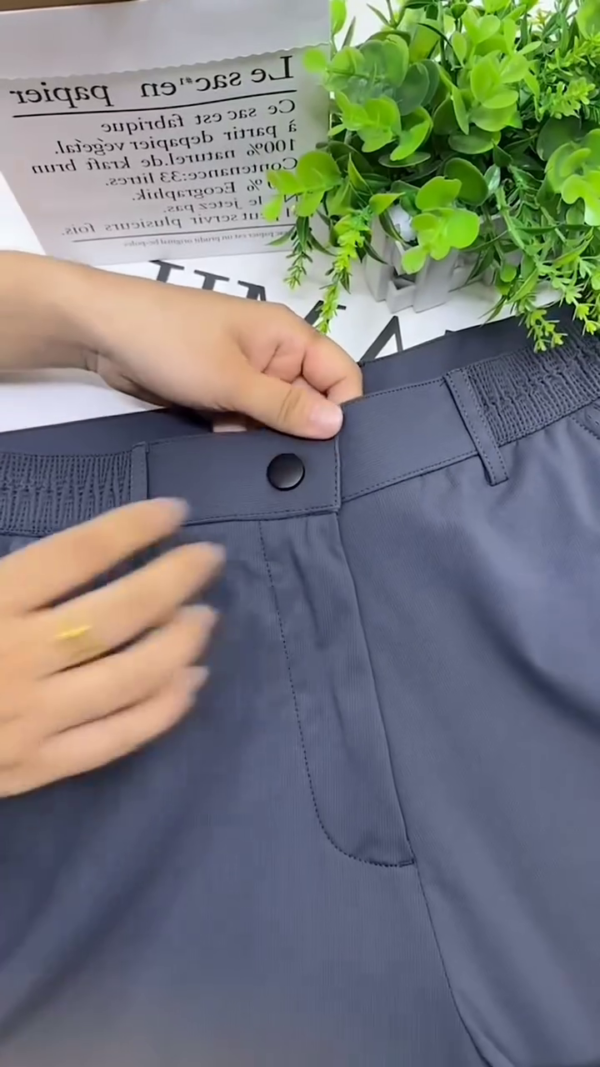 Premium Convertible Cargo Hiking Pants, Elastic Waist, Quick-Dry Fabric, Perfect for Trekking, Gym, Outdoor Activities ✨ - Image 5