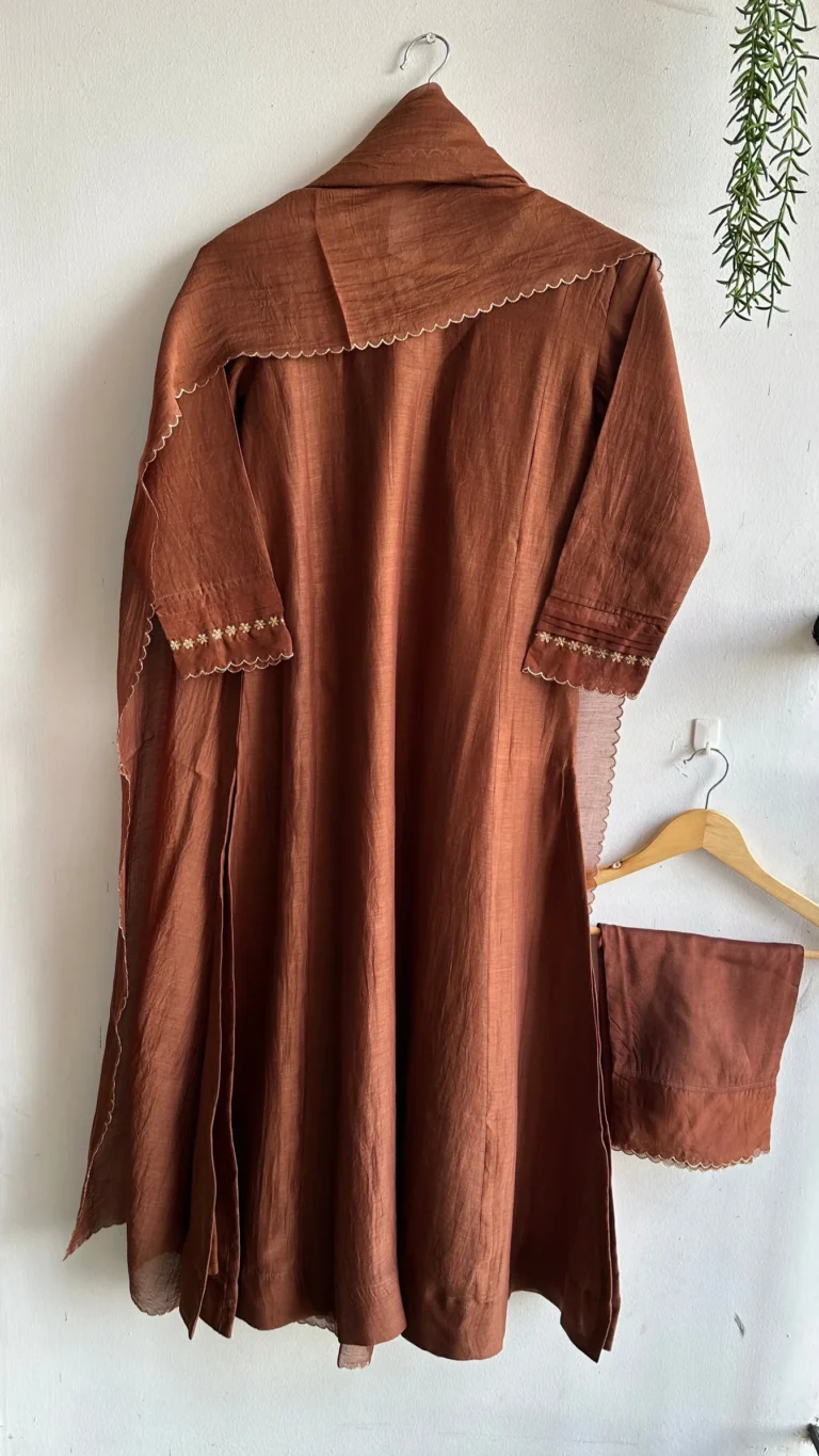 Sienna Glow Pure Cotton Kurta Set - Image 2
