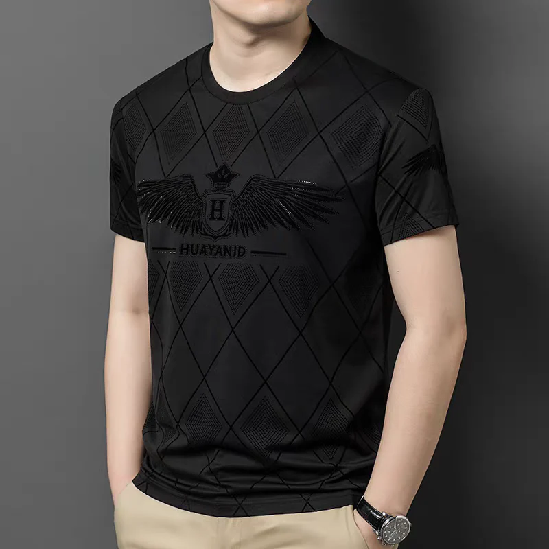 Mens Crest Casual T-Shirt ★ - Image 2