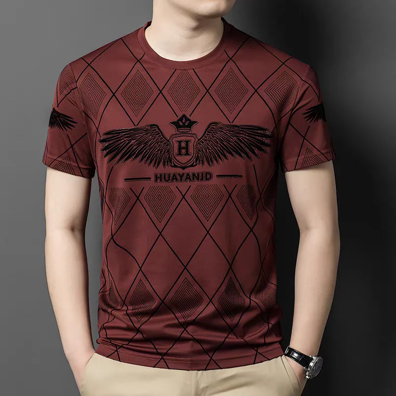 Mens Crest Casual T-Shirt ★ - Image 3