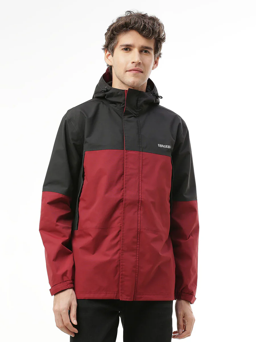 StormGuard Black Red Men’s Rain Jacket