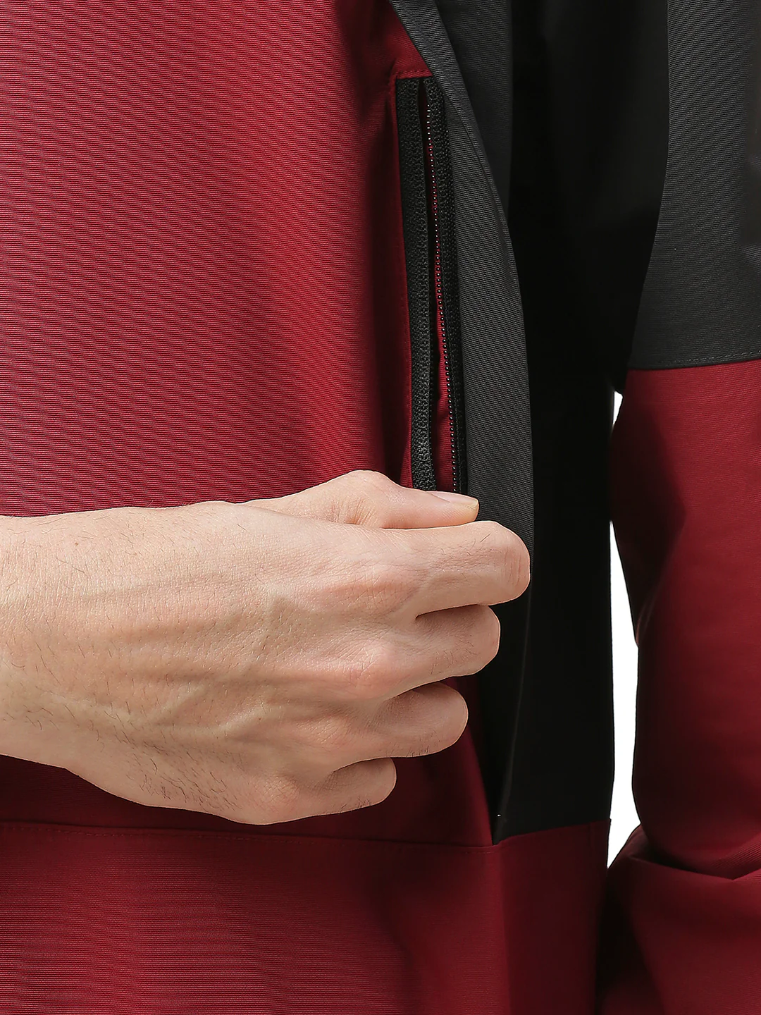 StormGuard Black Red Men’s Rain Jacket - Image 10