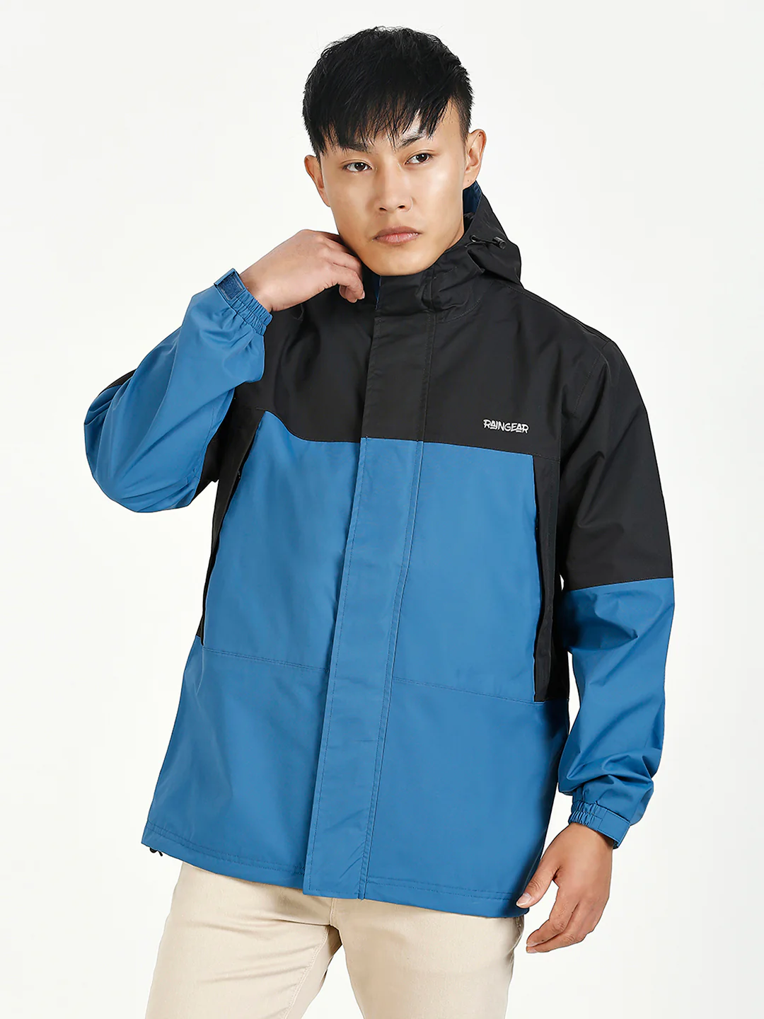 StormGuard Black Poseidon Men’s Rain Jacket