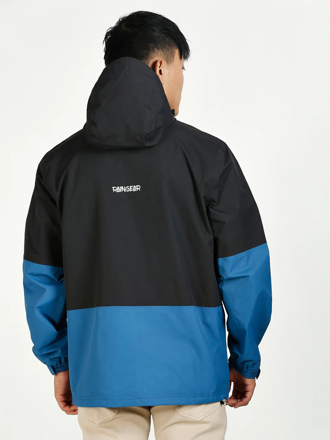 StormGuard Black Poseidon Men’s Rain Jacket - Image 5