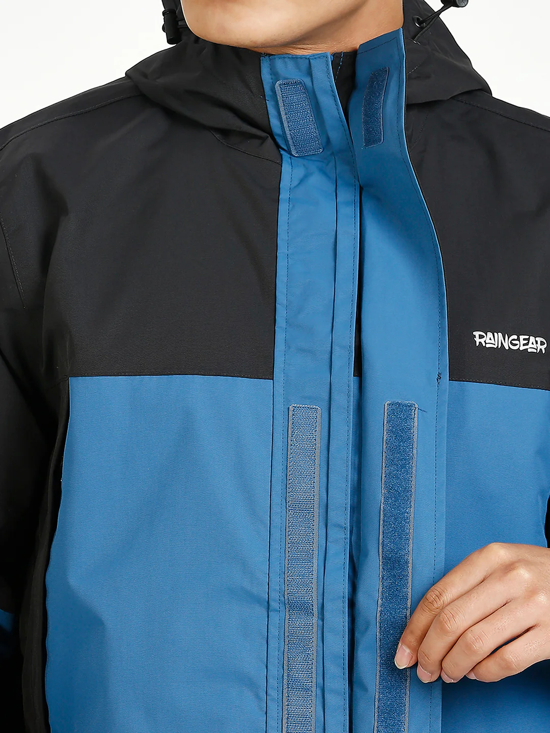 StormGuard Black Poseidon Men’s Rain Jacket - Image 2
