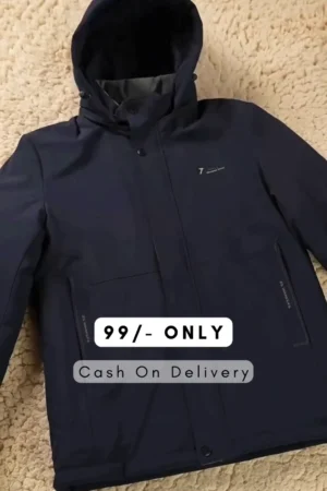 Men’s Regular Fit Fashionable Lightweight Winter Jacket – Trendy, Warm, and Perfect for Layering