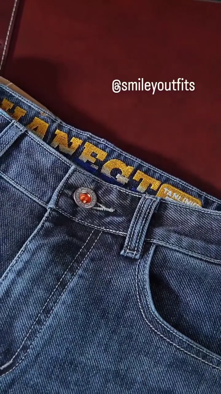 Men’s Blue Slim-Fit Casual Denim Jeans ★ - Image 4
