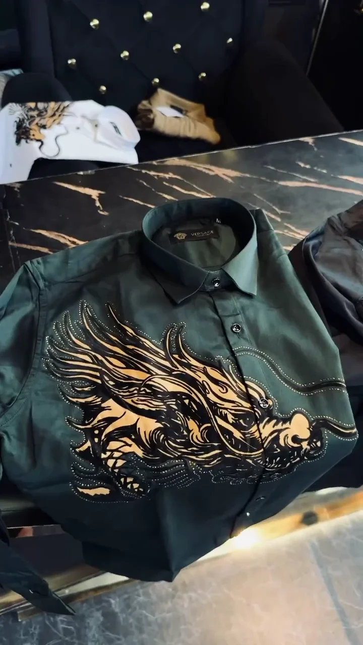 Men’s Designer Printed Formal Shirt ★ - Image 5