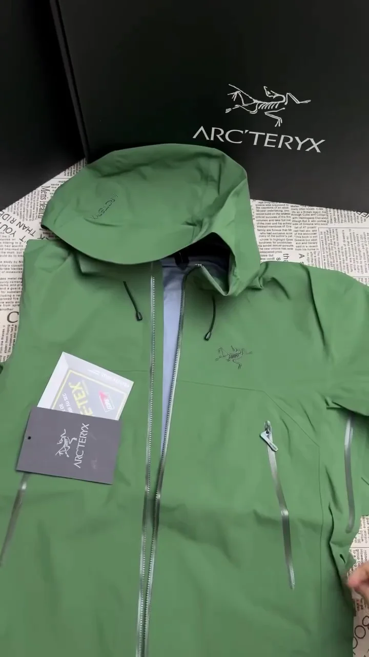 Forest Green Waterproof Hooded Performance Shell Jacket