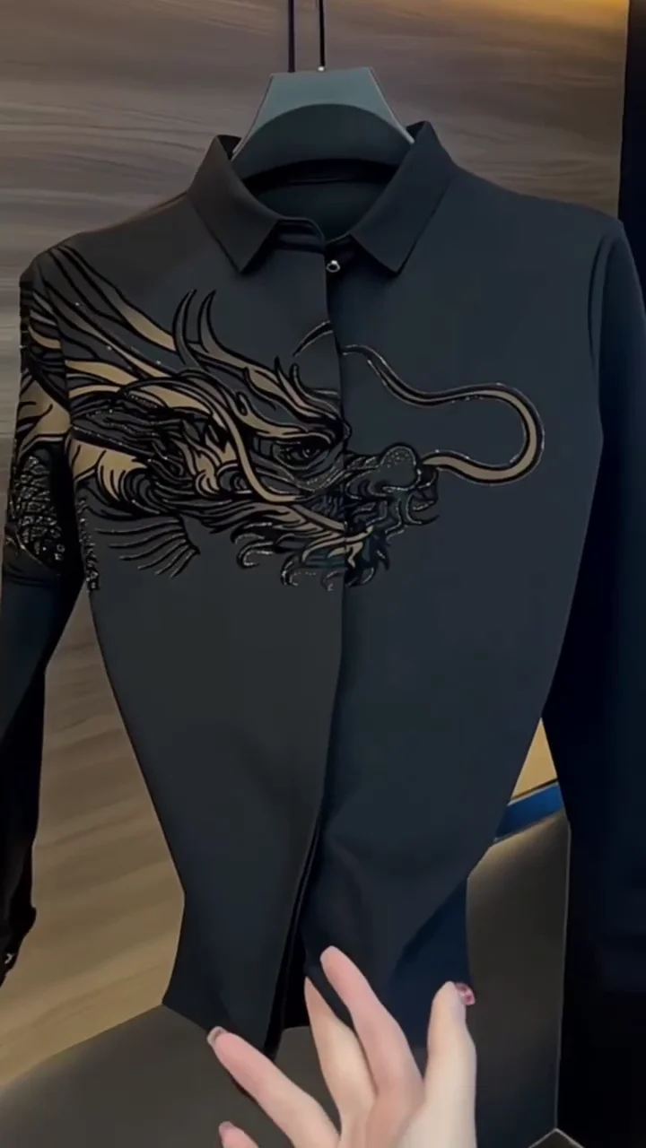 Premium Slim Fit Embroidered Casual Shirt - Image 6
