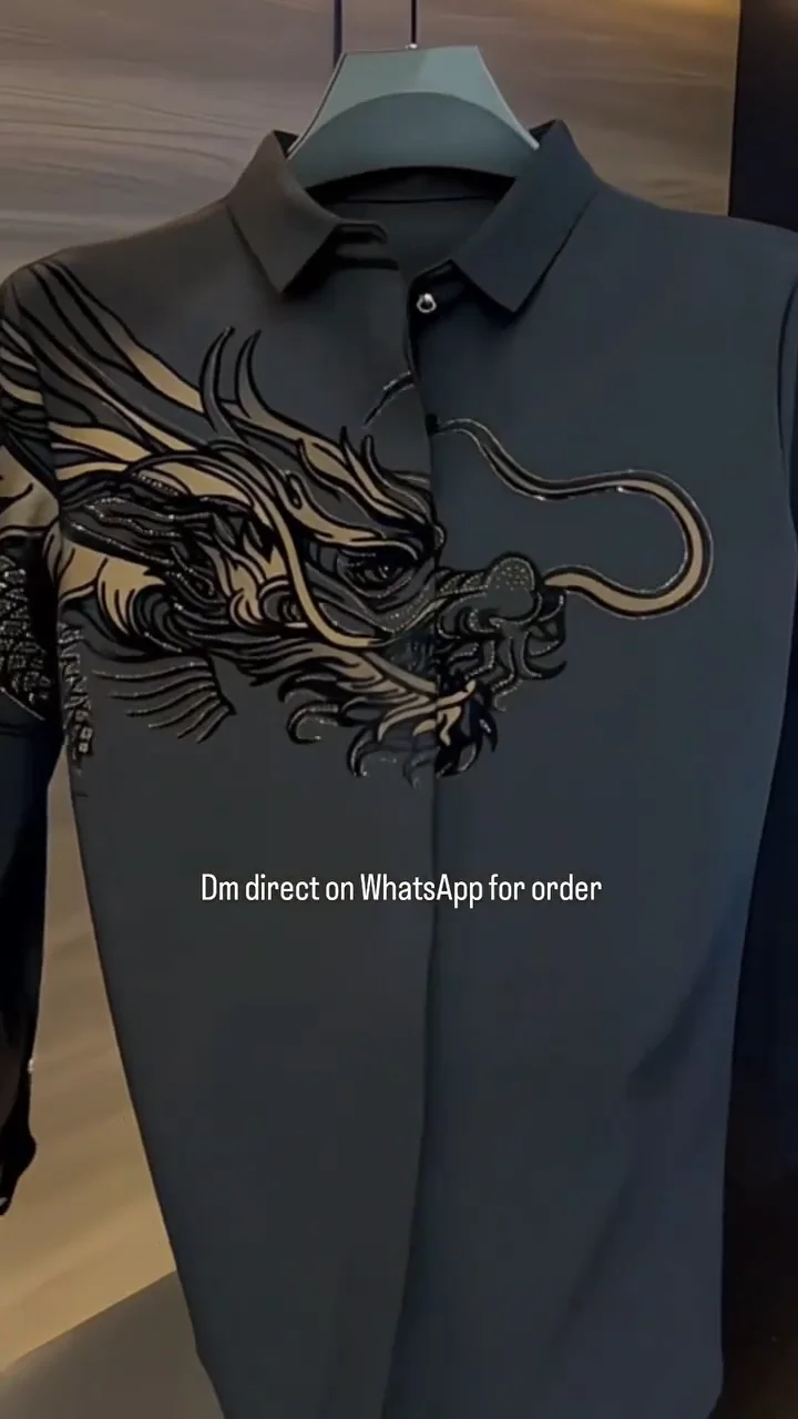 Premium Slim Fit Embroidered Casual Shirt